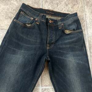 Nudie Jeans Grim Tim Organic Worn In Pepper Denim Jeans